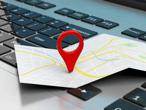 Digital marketer optimizing Google My Business profile for local SEO